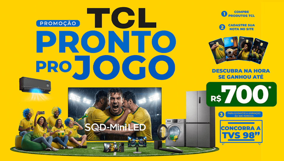 TCL Pronto Pro Jogo 2026
