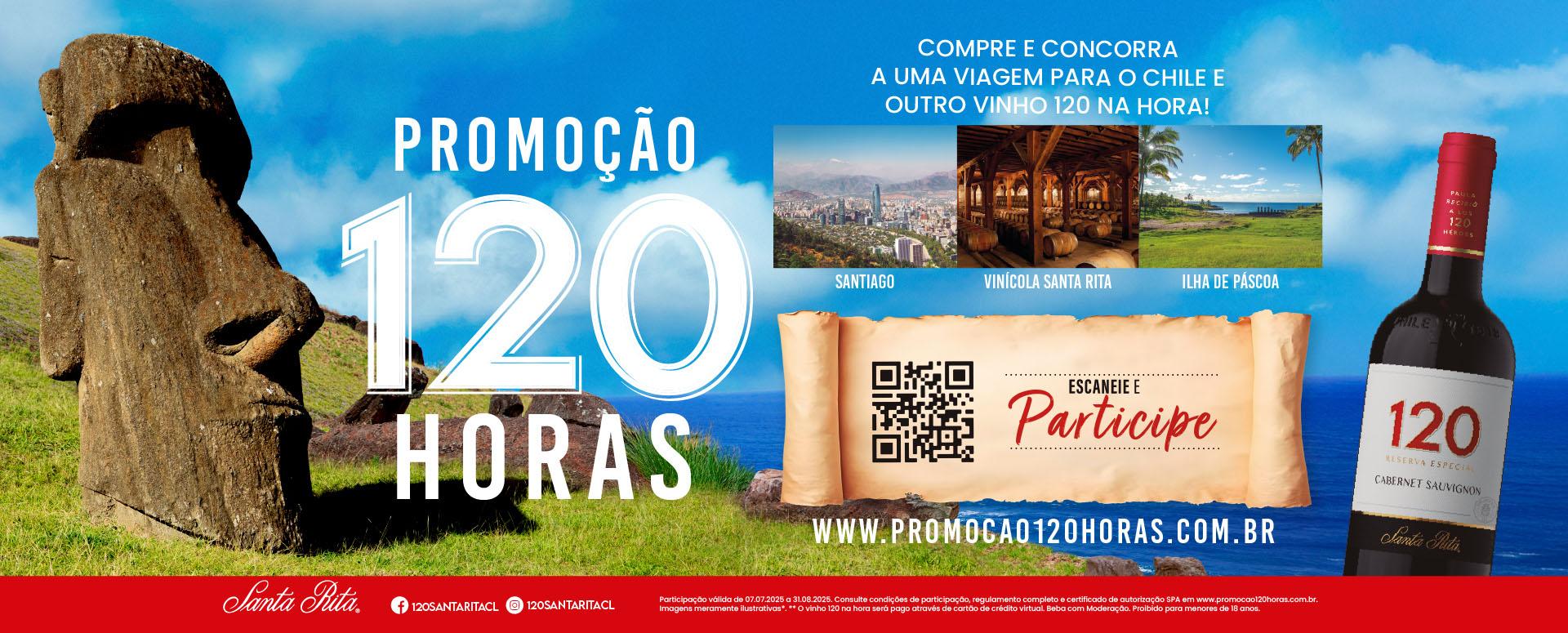 Promoção 120 horas 2025