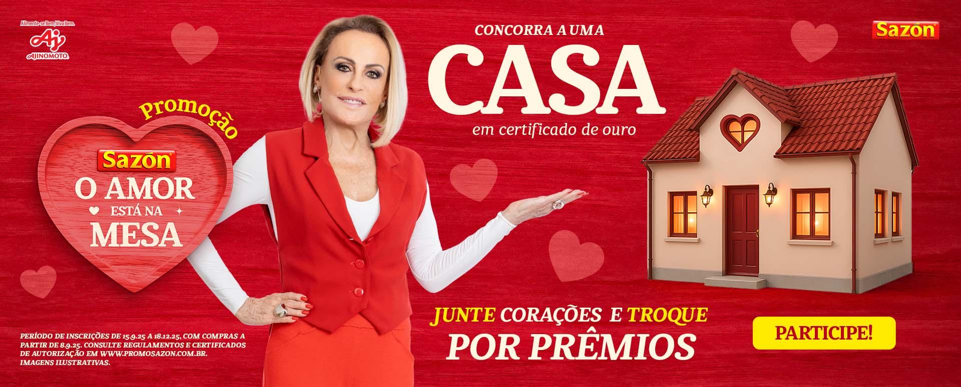 Promoção Sazón O Amor está na Mesa 2025