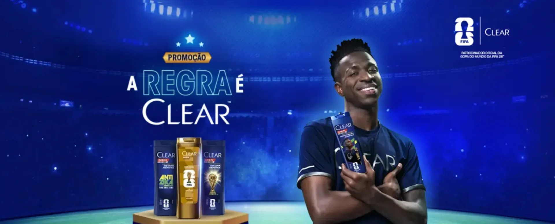 Promoção A Regra é Clear 2026