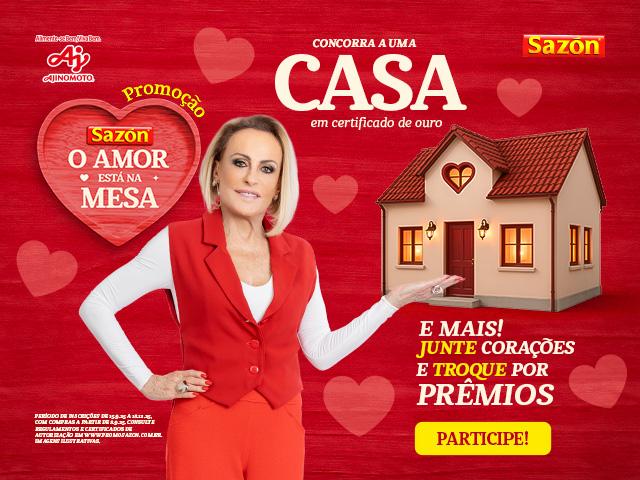 Promoção Sazón O Amor está na Mesa 2025