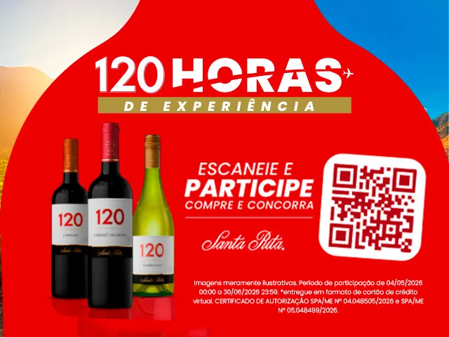 Promoção Santa Rita 120 Horas de Experiência 2026