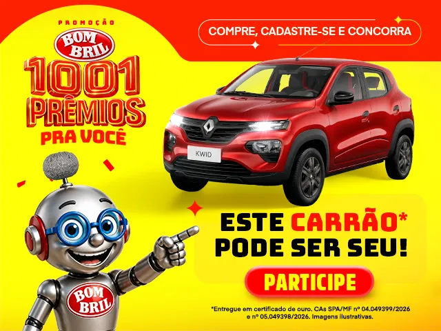 Promoção Bombril 1001 Prêmios pra Você 2026