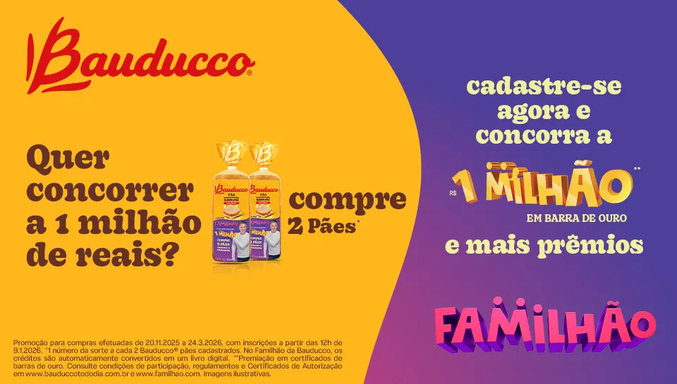 Promoção Bauducco Familhão