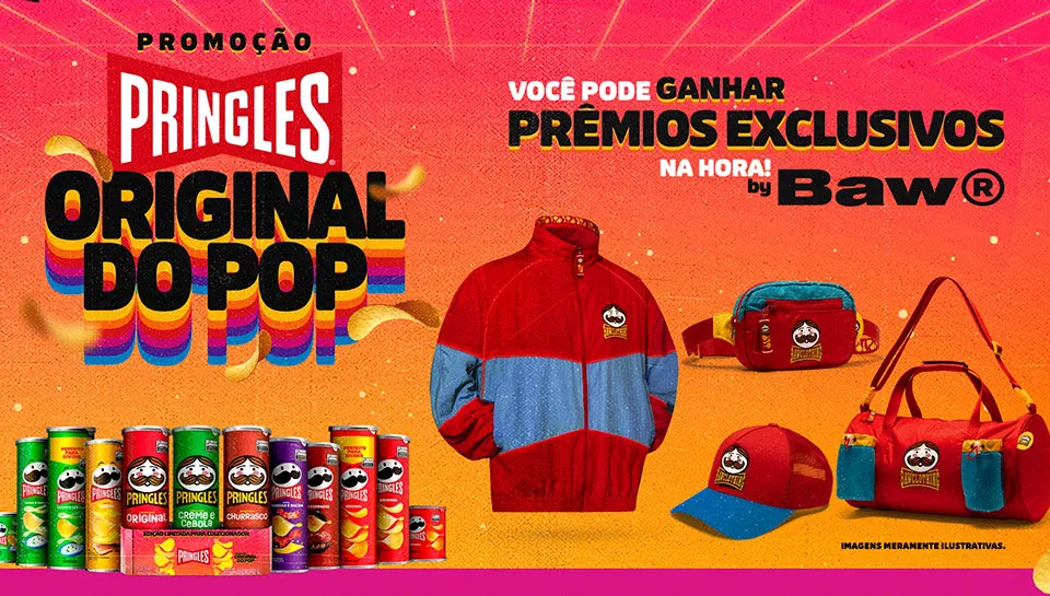 Promoção Pringles Original do Pop