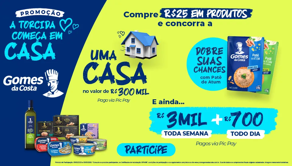 Promoção A Torcida Começa em Casa