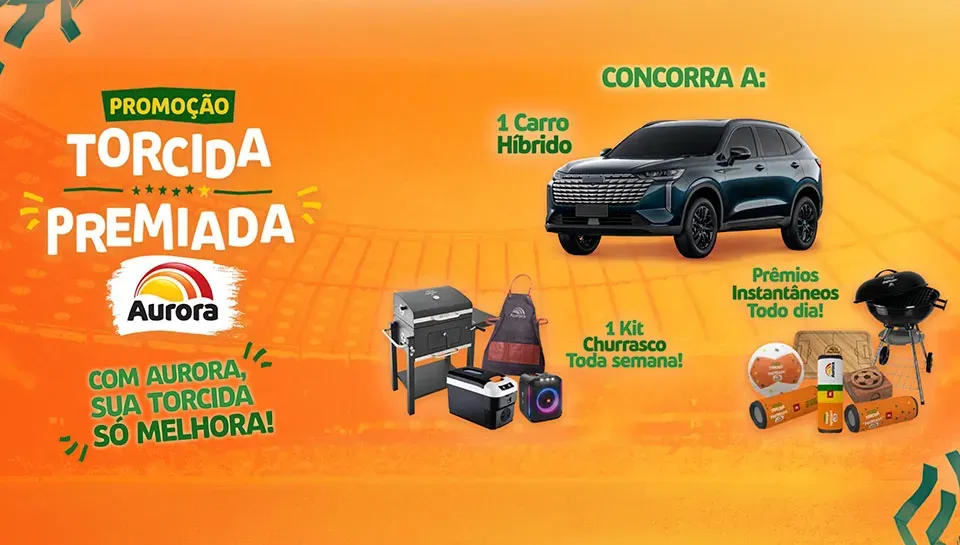 Promoção Aurora Torcida Premiada 2026