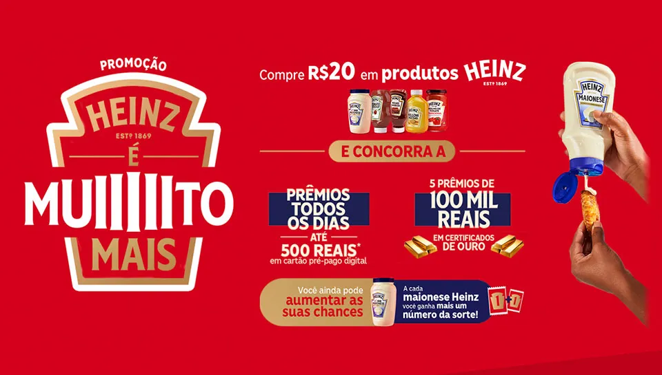 Promocao Heinz é muito mais 2026