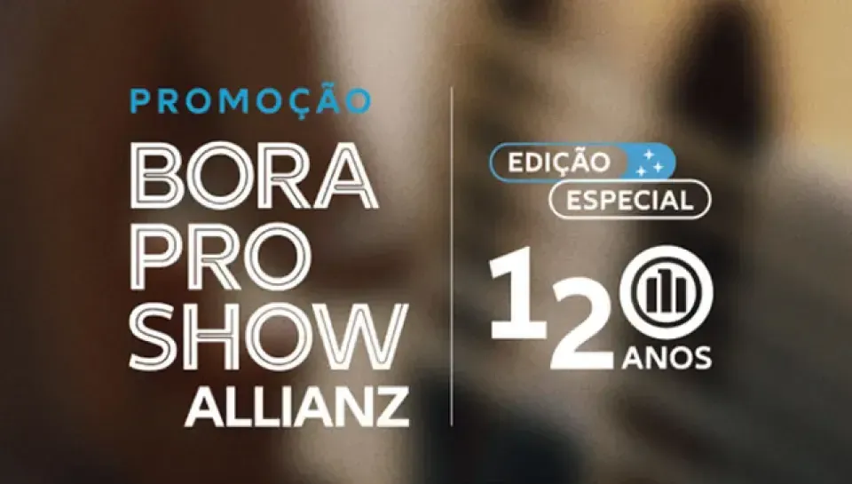 Promoção Allianz 2024 Bora pro Show Caetano e Bethânia