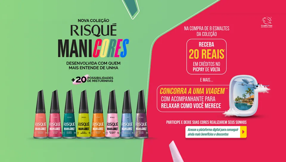 Promoção Risqué Manicores 2024