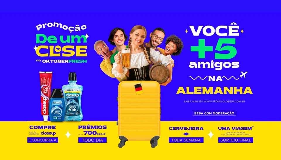 Promoção CloseUp 2024 De Um Close na OktoberFresh