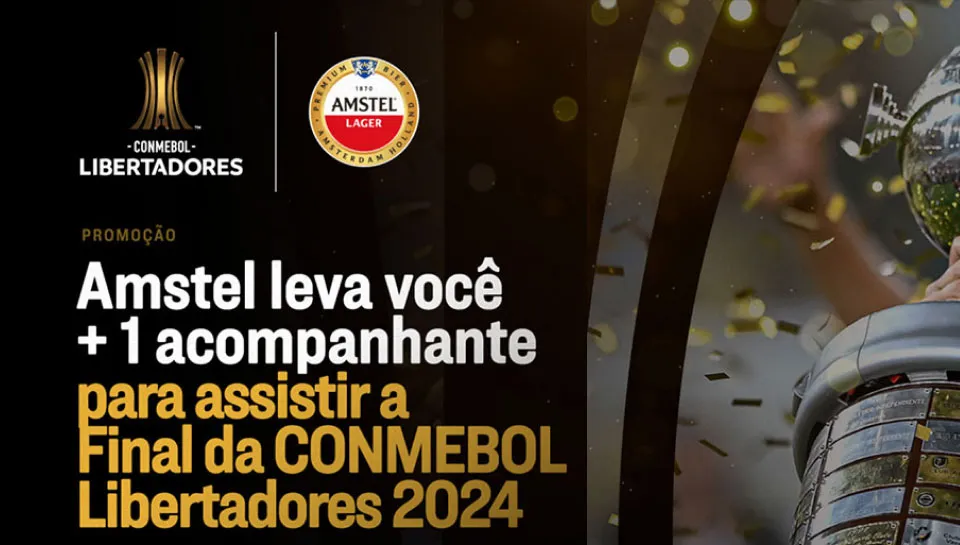 Promoção Amstel Madero 2024 Conmebol Libertadores