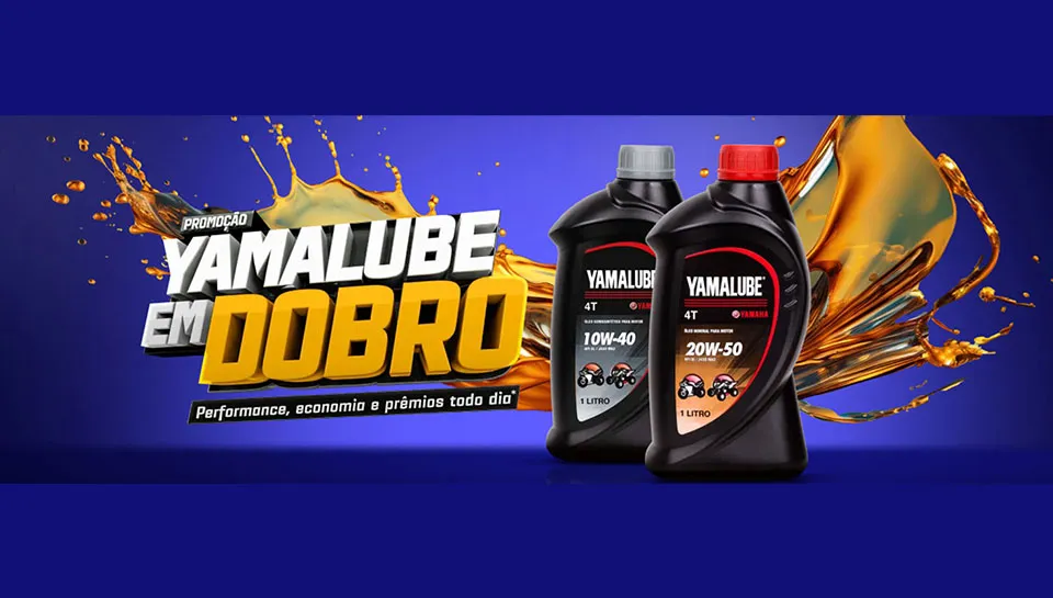 Promoção Yamaha 2024 Yamalube em Dobro