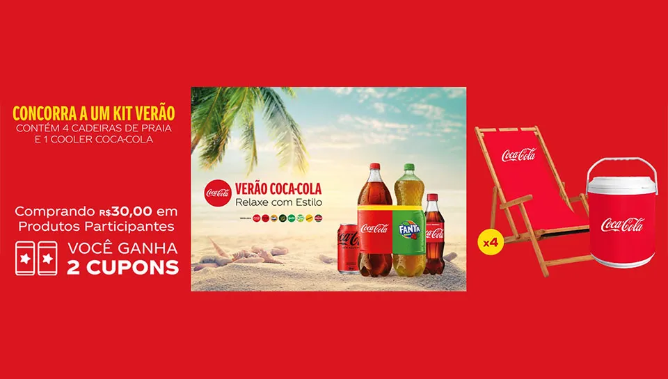 Promoção Coca-Cola 2024 Relaxe com Estilo