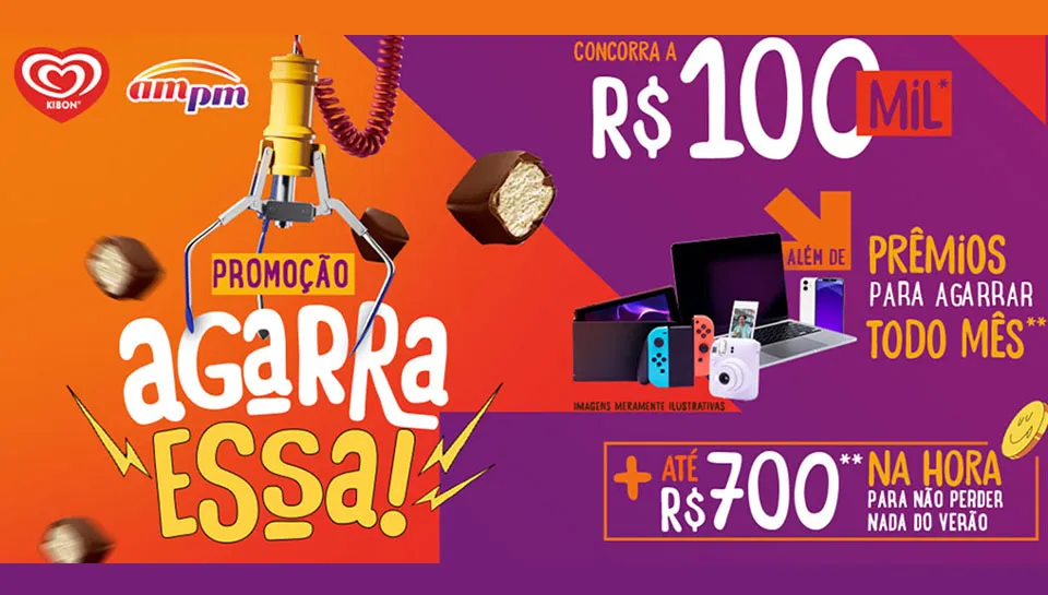 Promoção Kibon 2024 Agarra Essa