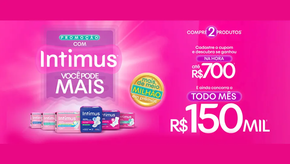 Promoção Intimus 2024 Com Intimus Você Pode Mais