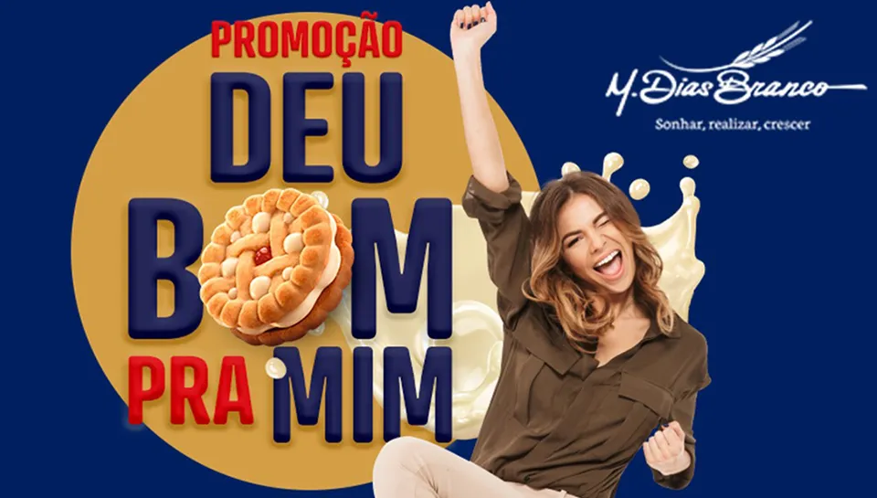 Promoção M. Dias Branco 2024 Deu Bom pra Mim