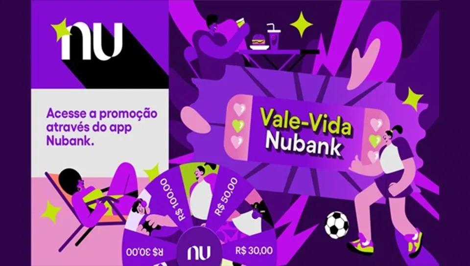 Promoção Nubank 2024 Vale Vida