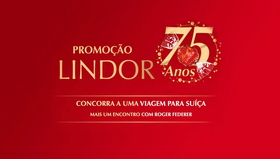 Promoção Lindt 75 Anos 2024