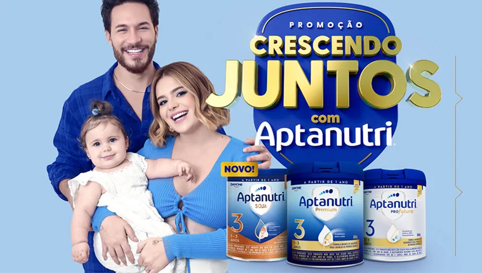 Promoção Danone AptaNutri Crescendo Juntos 2024