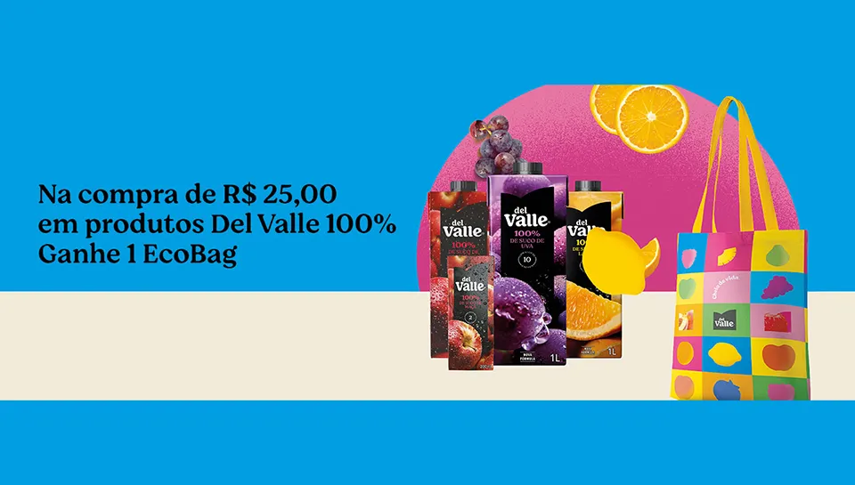 Promoção Del Valle 100% 2024