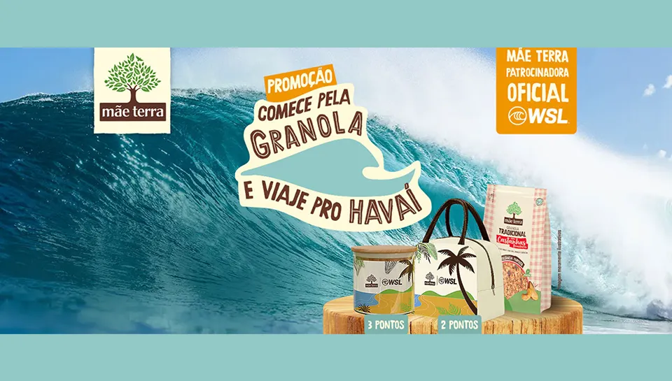 Promoção Mãe Terra Comece pela Granola e Viaje pro Havaí 2024