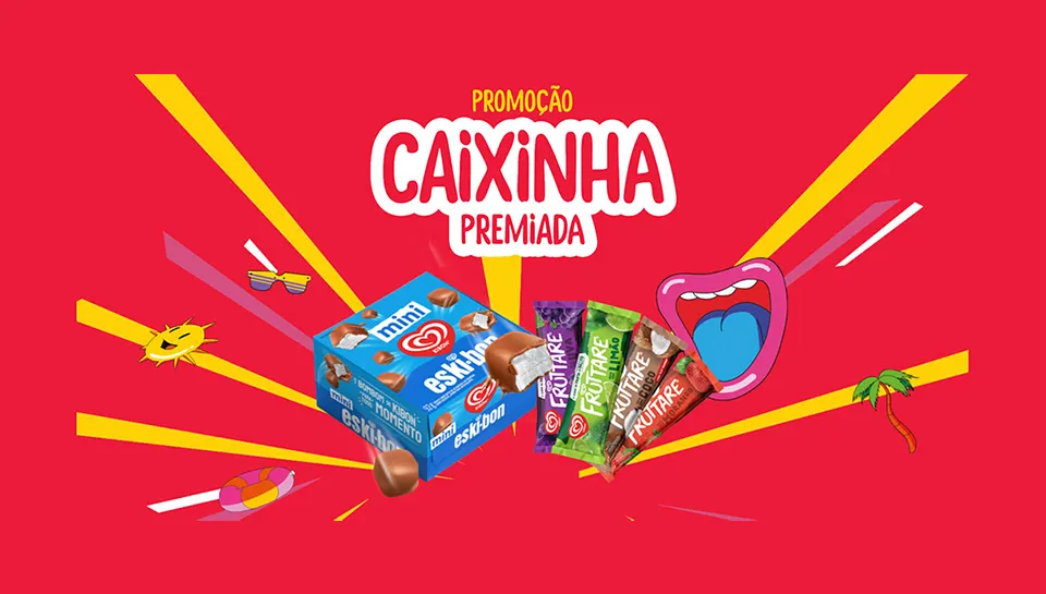 Promoção Kibon Caixinha Premiada 2024