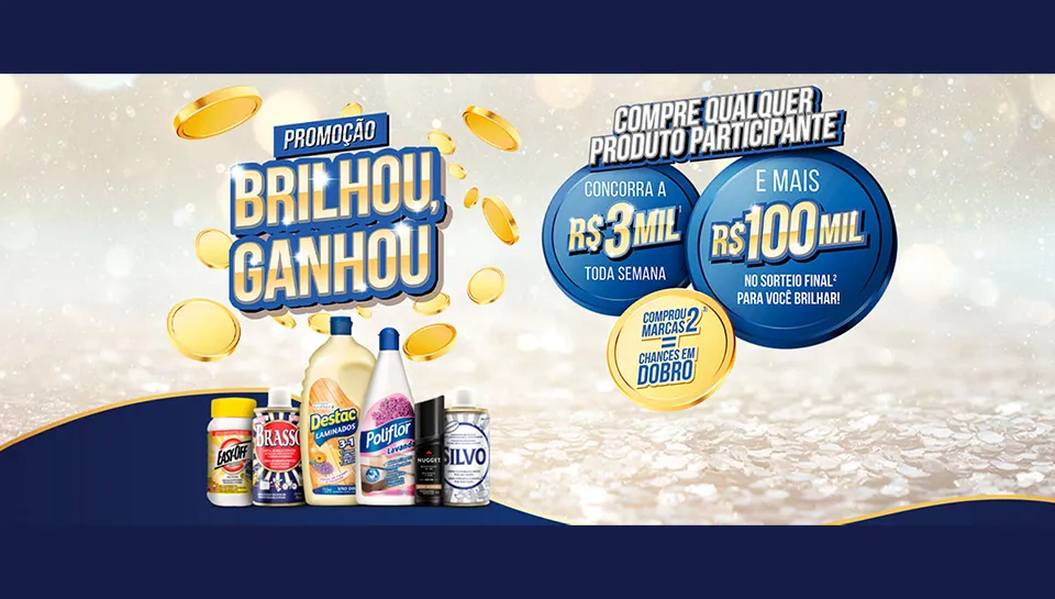 Promoção Reckitt Brilhou, Ganhou 2024