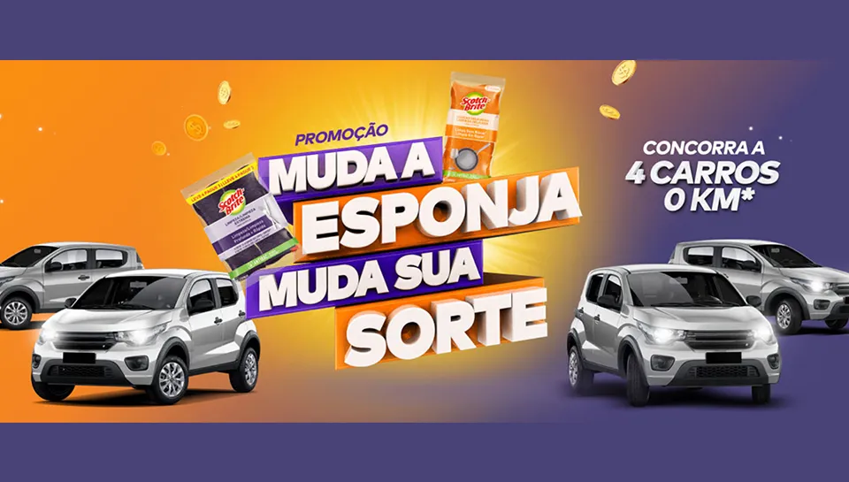 Promoção 3M Scotch-Brite Muda sua Sorte 2024