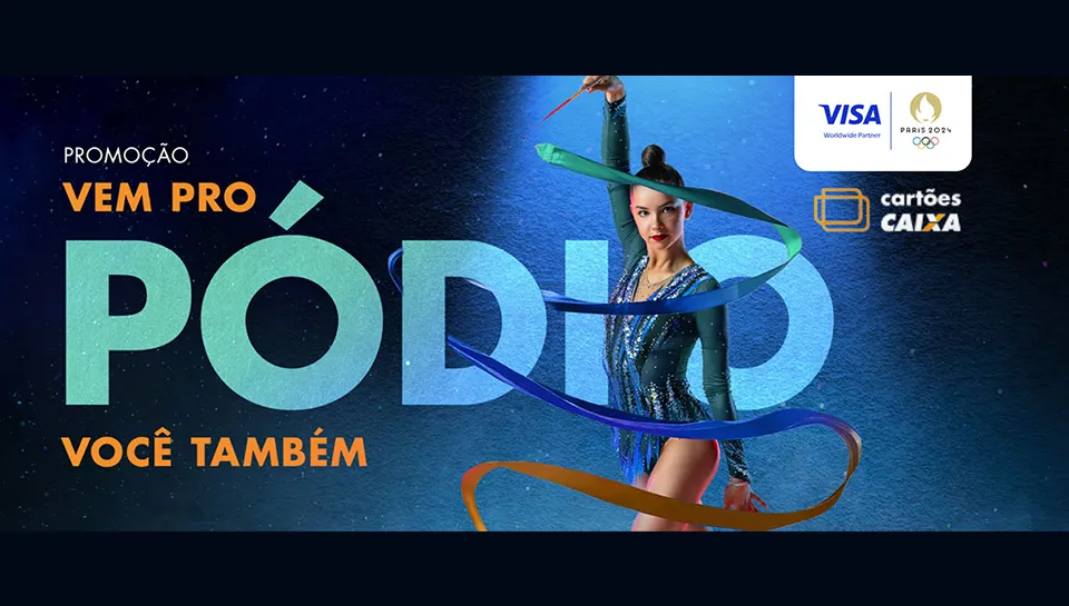 Promoção Visa Caixa Vem pro Pódio Você Também 2024