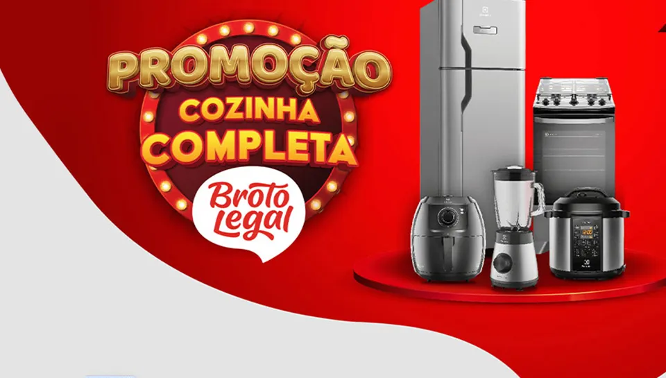 Promoção Broto Legal 2024 Cozinha Completa