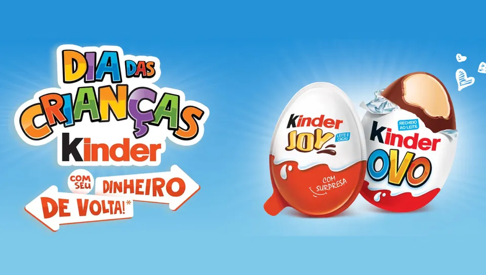 Promoção Kinder Ovo 2024 Dia das Crianças