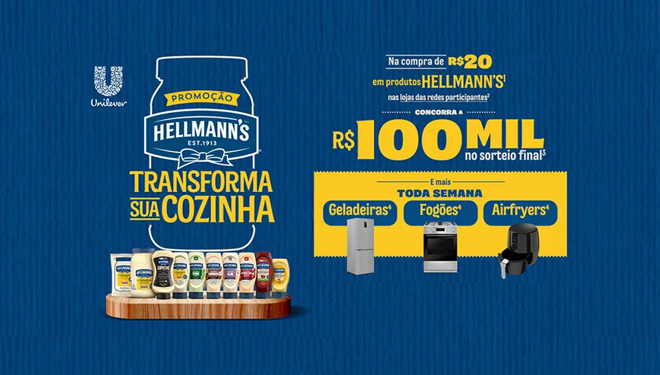 Promoção Hellmann's 2024 Transforma sua Cozinha