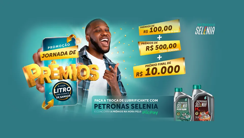 Promoção Petronas Selenia 2024 Jornada de Prêmios