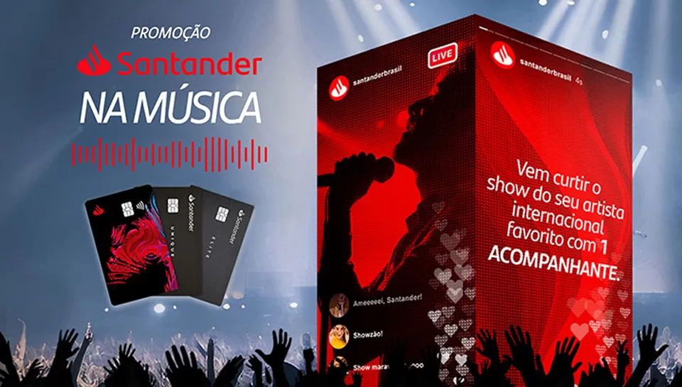 Promoção Santander na Música 2024