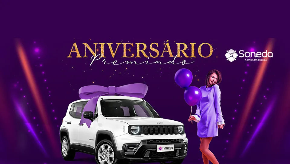 Promoção Soneda 2024 Aniversário