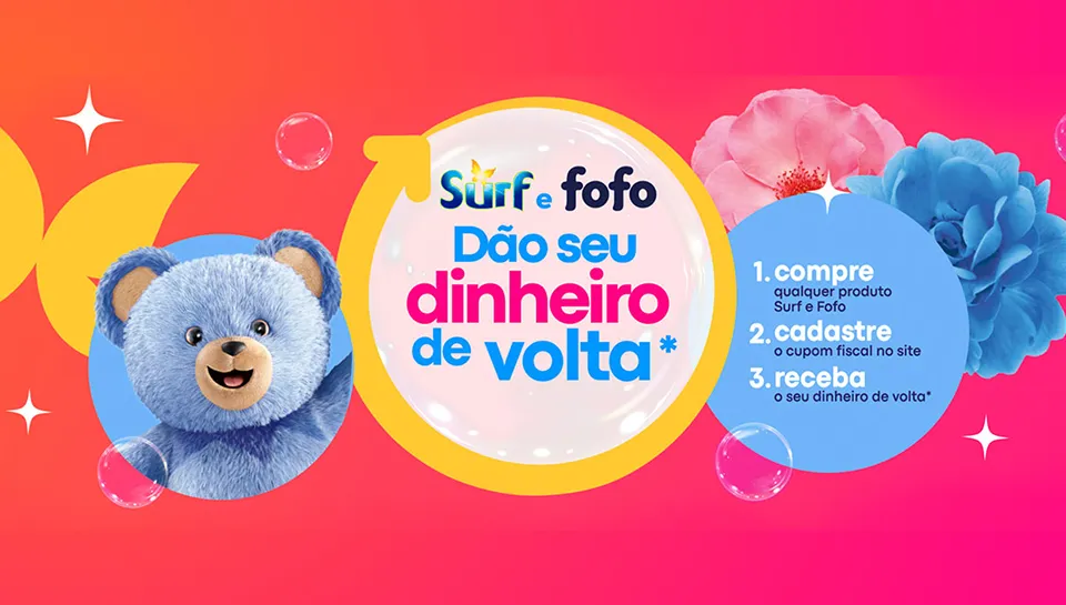 Promoção Surf e Fofo 2024 Dão seu Dinheiro de Volta