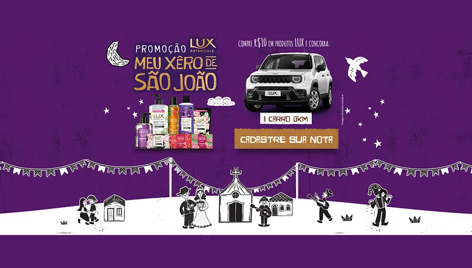 Promoção Lux Unilever 2024 Meu Xêro de São João 