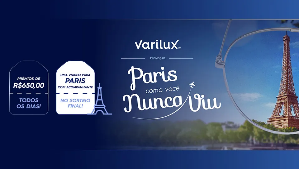 Promoção Varilux Paris 2024