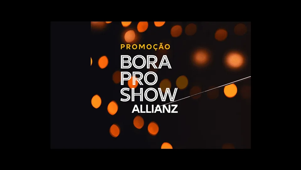 promoção Allianz 2024 Bora pro Show Andrea Bocelli