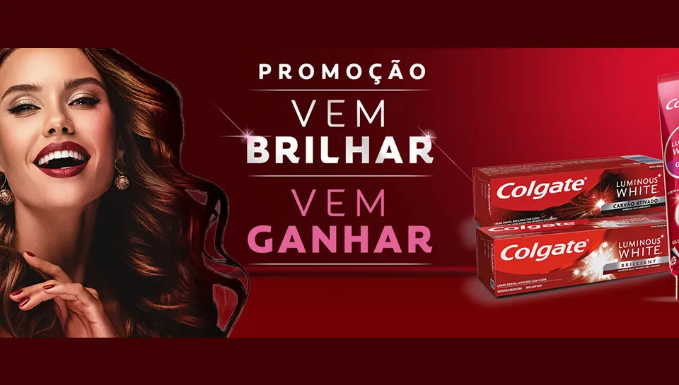 Promoção Colgate Luminous 2024 Vem Brilhar, Vem Ganhar