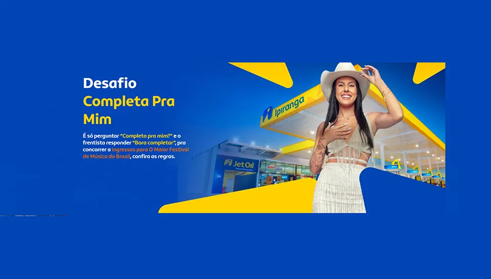 Promoção Ipiranga Desafio Completa pra Mim 2024