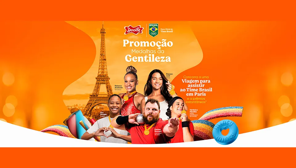 Promoção Docile Medalhas da Gentileza 2024