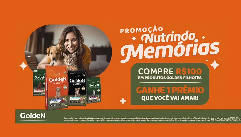 Promoção Golden 2024 Nutrindo Memórias