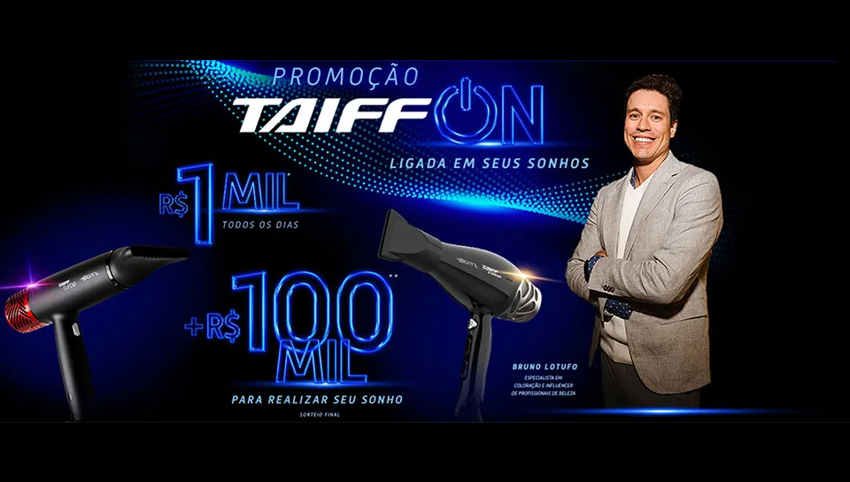 Promoção Taiff On Ligada em Seus Sonhos 2024 