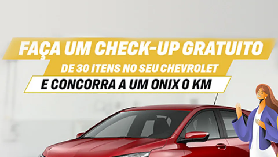 Promoção Chevrolet 2024 Clínica de Serviços