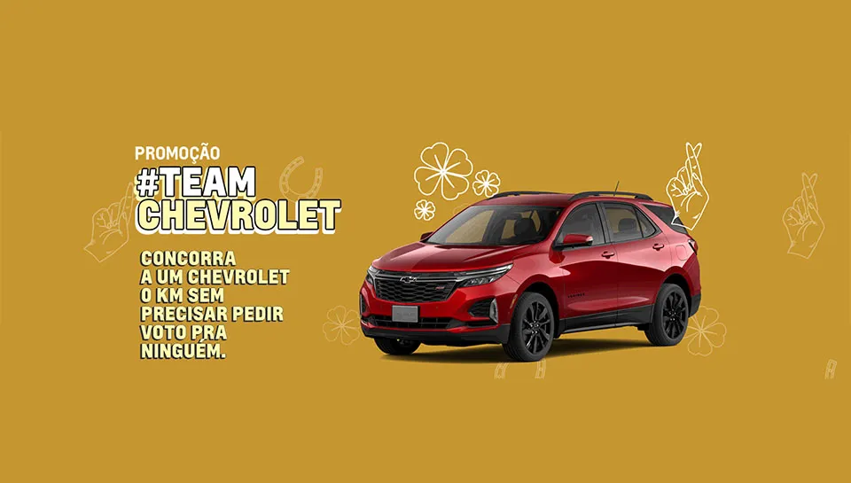 Promoção #TeamChevrolet 2023