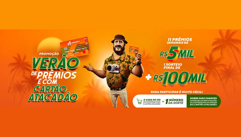 Promoção Atacadão Verão de Prêmios 2023