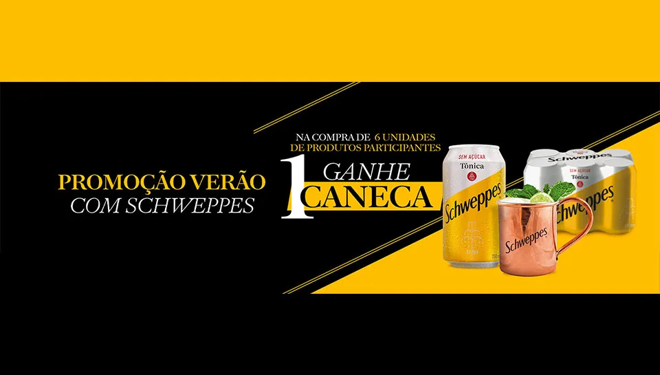 Promoção Schweppes Verão 2023