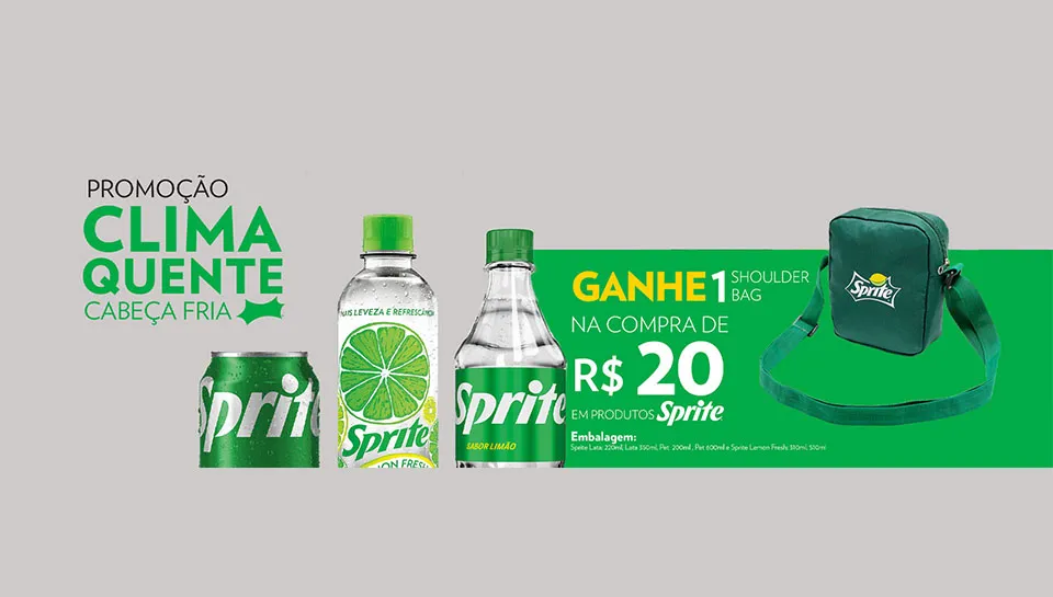 Promoção Sprite 2023 Clima Quente Cabeça Fria